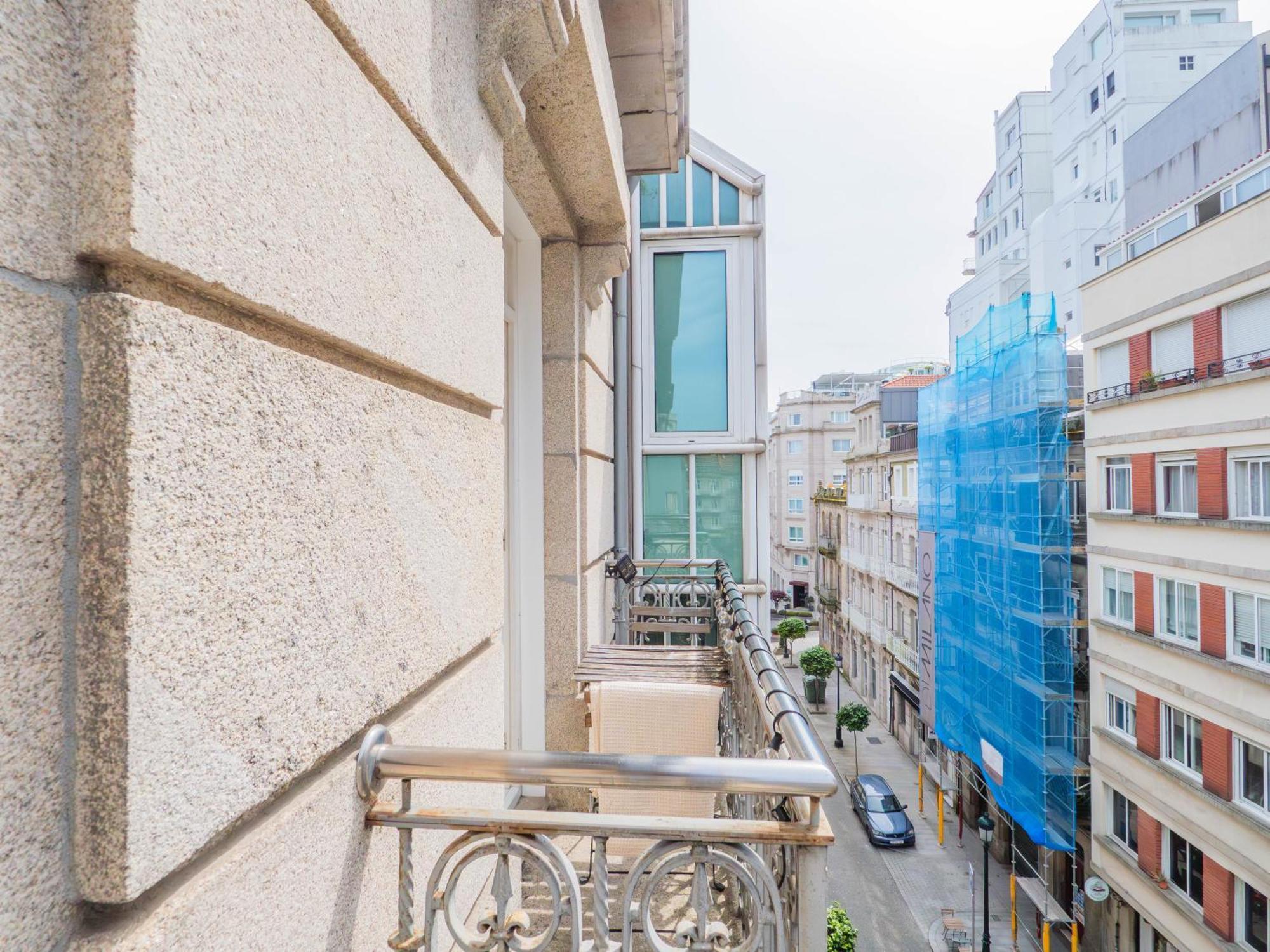 Апартаменты Luxury Centro De Vigo Balcony Экстерьер фото